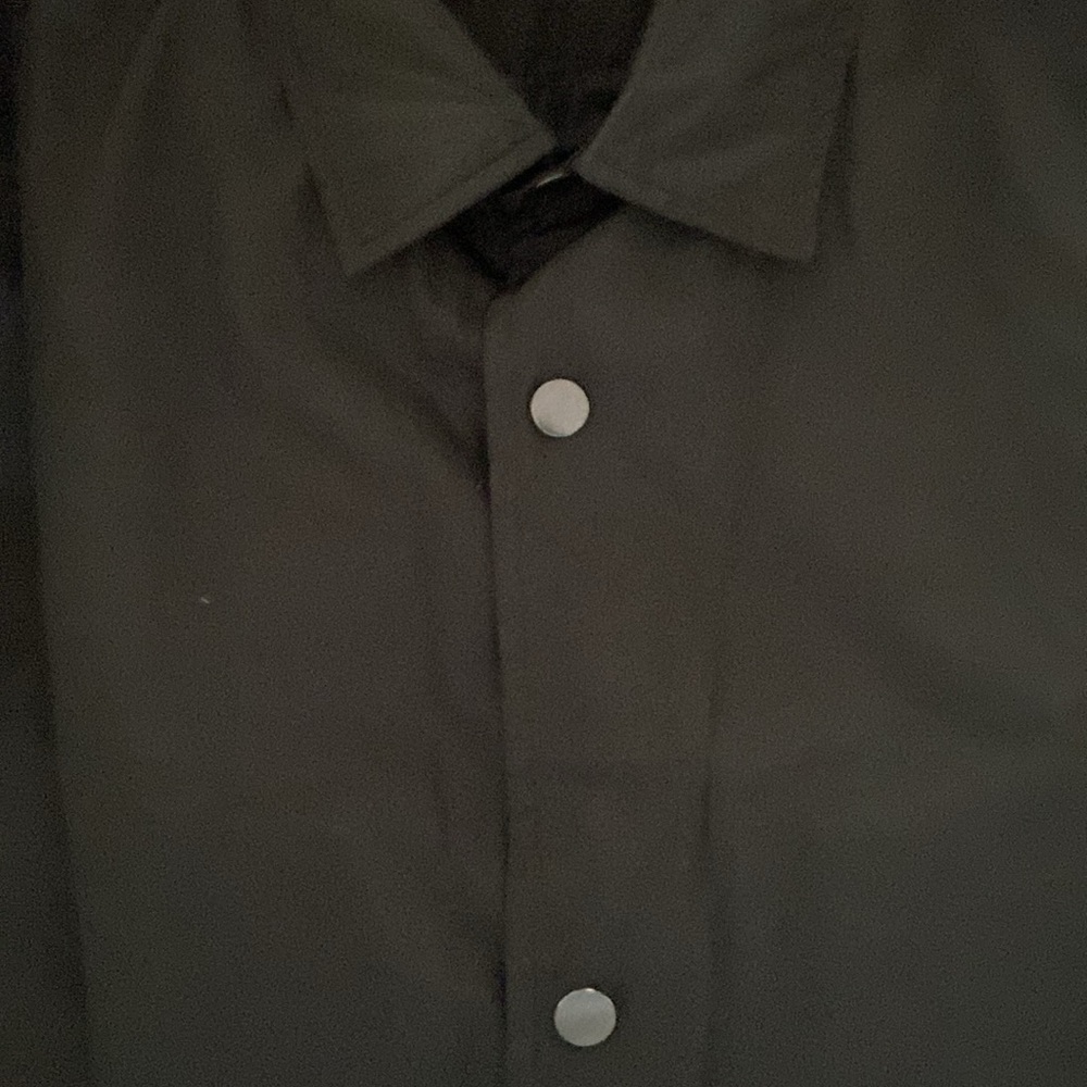 ASOS Nylon Snap Front Jacket - Picture 4 of 4